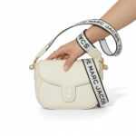 Ivory Saddle Handbag - Image 6
