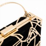 Noir Abstract Clutch - Image 4