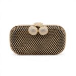 Noir Mesh Clutch