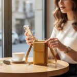 Saffron Phone Clutch - Image 8