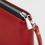 Scarlet Zip-Around Clutch - Image 4