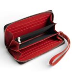 Scarlet Zip-Around Clutch - Image 3