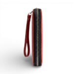 Scarlet Zip-Around Clutch - Image 5