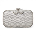 Silver Mesh Clutch - Image 4