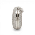 Silver Mesh Clutch - Image 3