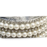 White Pearl Potli Clutch - Image 4