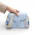 Azure Saddle Handbag - Image 5
