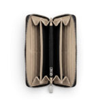 Taupe Zip-Around Clutch - Image 4