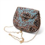 Turquoise Stone Clutch