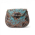 Turquoise Stone Clutch - Image 2
