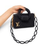 Black Beaded Bag - Image 8