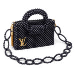 Black Beaded Bag