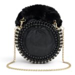 Black Fur Clutch - Image 3