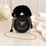 Black Fur Clutch - Image 7