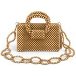 Bronze Beaded Bag - Image 5