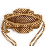 Bronze Beaded Bag - Image 6