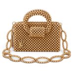 Bronze Beaded Bag - Image 2