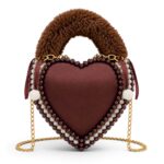 Maroon Heart Clutch - Image 4