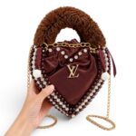 Maroon Heart Clutch - Image 9