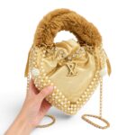 Champagne Heart Clutch - Image 9