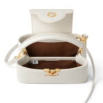 White Structured Handbag - Image 7