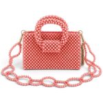 Coral Beaded Bag - Image 5
