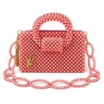 Coral Beaded Bag - Image 2