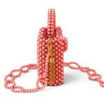 Coral Beaded Bag - Image 4