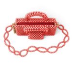 Coral Beaded Bag - Image 7