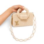 Ivory Beaded Bag - Image 8
