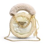 Ivory Fur Clutch - Image 2