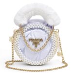 White Pearl Clutch