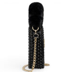 Black Beaded Clutch - Image 4