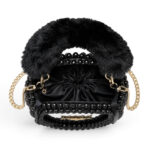 Black Beaded Clutch - Image 3
