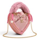Pink Heart Clutch