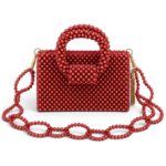 Red Beaded Bag - Image 5