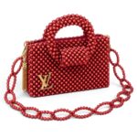 Red Beaded Bag