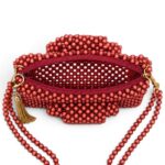 Red Beaded Bag - Image 6
