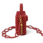 Red Beaded Bag - Image 4