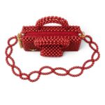 Red Beaded Bag - Image 7