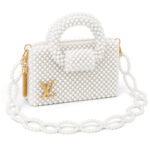 White Beaded Bag - Image 3