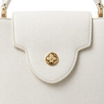White Structured Handbag - Image 5