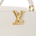 White Structured Handbag - Image 3