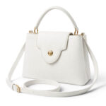 White Structured Handbag - Image 2
