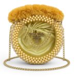 Yellow Pearl Clutch