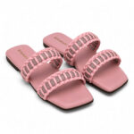 Pink Braided Flats - Image 4