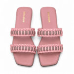 Pink Braided Flats - Image 3