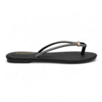 Black Rhinestone Flats - Image 4