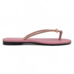 Mauve Rhinestone Flats - Image 4