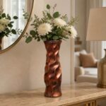Copper Spiral Vase - Image 5
